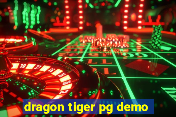 dragon tiger pg demo